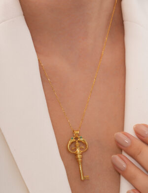 925 Ayar Gümüş “Wisdom Gate Key – Bilgelik Kapısı Anahtarı”