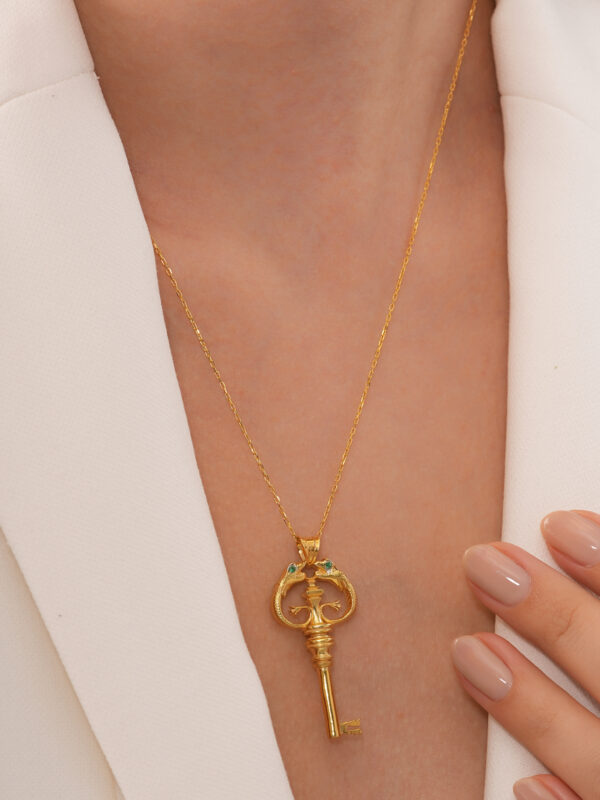 925 Ayar Gümüş “Wisdom Gate Key – Bilgelik Kapısı Anahtarı”