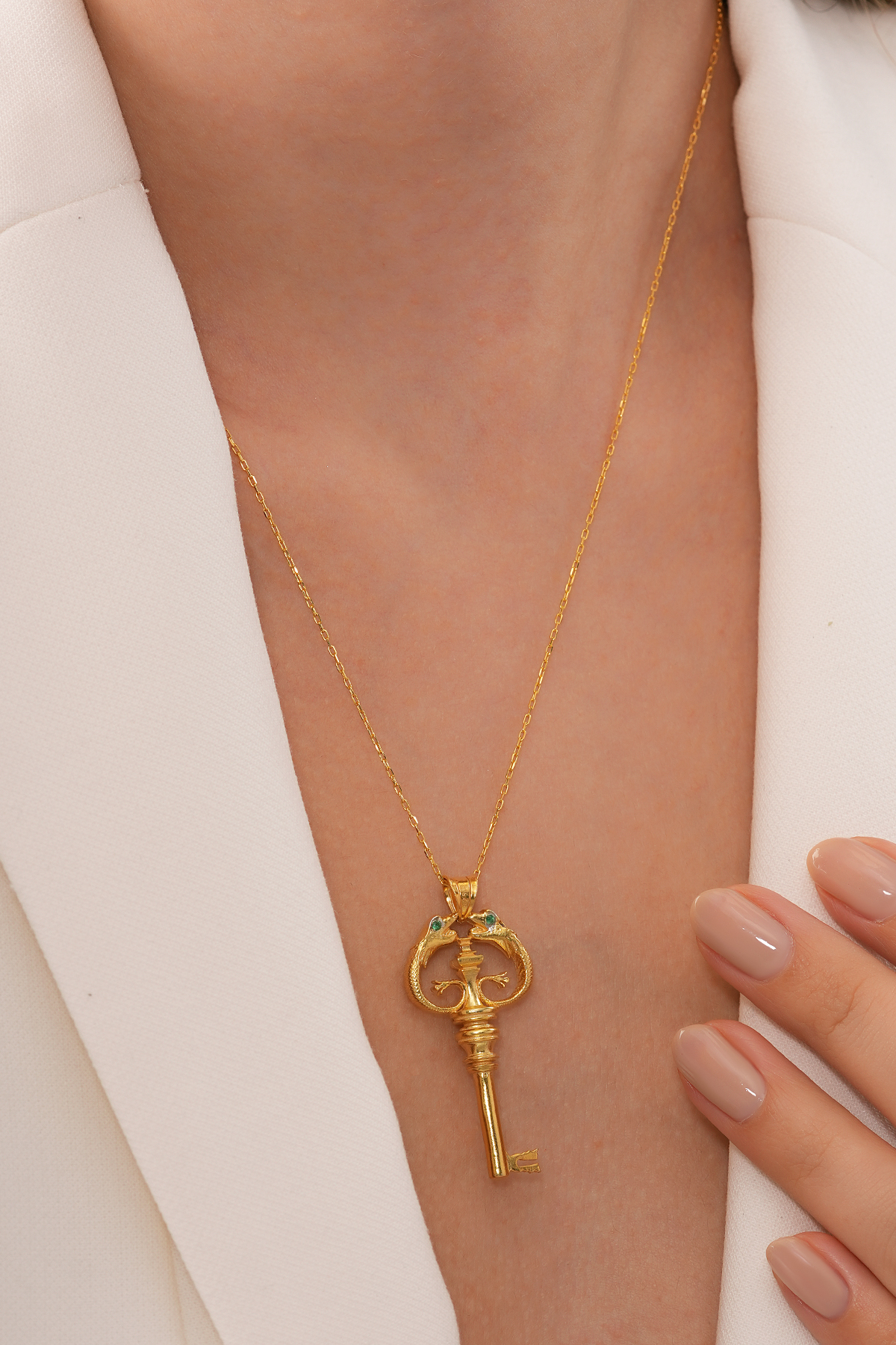 925 Ayar Gümüş “Wisdom Gate Key – Bilgelik Kapısı Anahtarı”